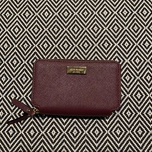 Kate Spade Rosie Laurel Way Double Zip Wallet